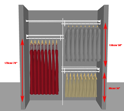 Tips for planning your storage space!